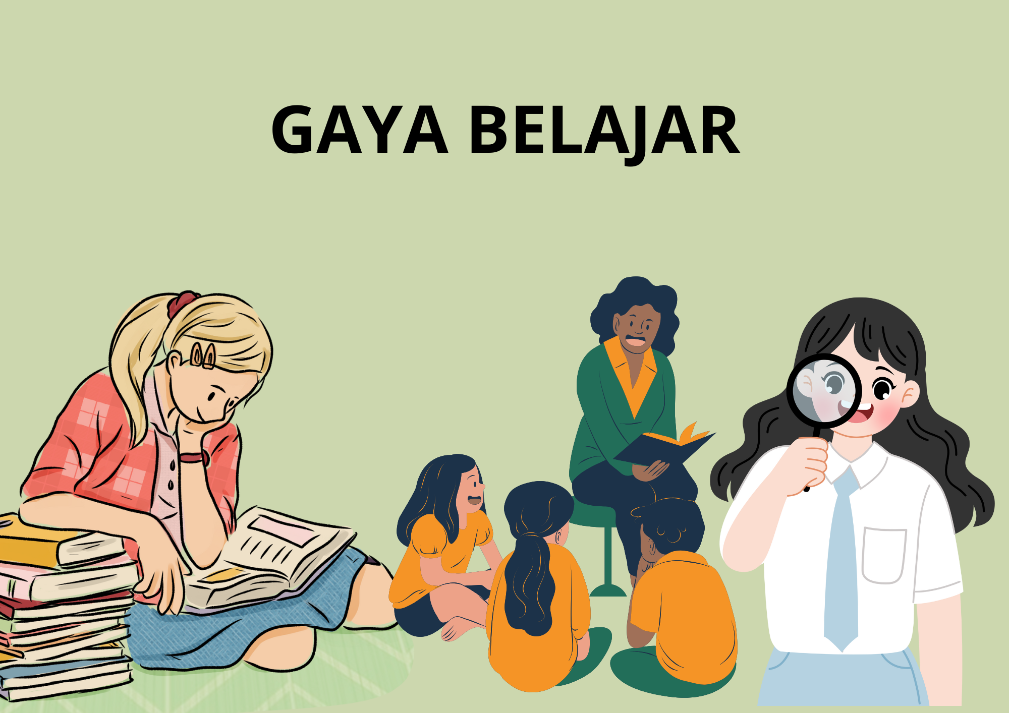 Kenali Gaya Belajarmu: Visual, Auditori, atau Kinestetik?